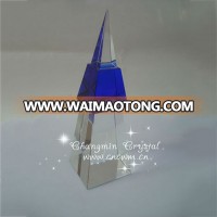 Crystal pyramid trophy,award trophy,crystal gift